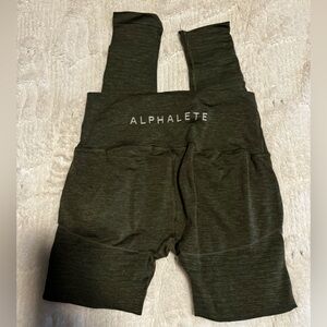 Alphalete Olive Green Leggings